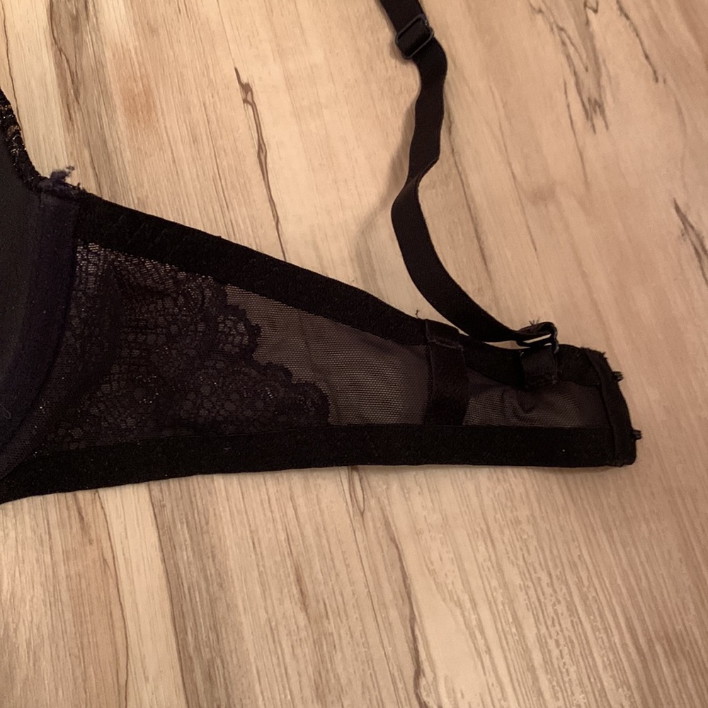 La Senza Beyond Sexy gold/blk lace bra - Picture 11 of 15